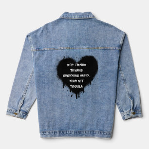 VESTE EN JEAN MANTEAU EN DENIM TEQUILA