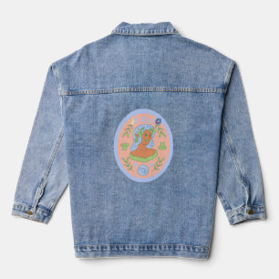 Veste En Jean "Manteau en denim Virgo Elegance,