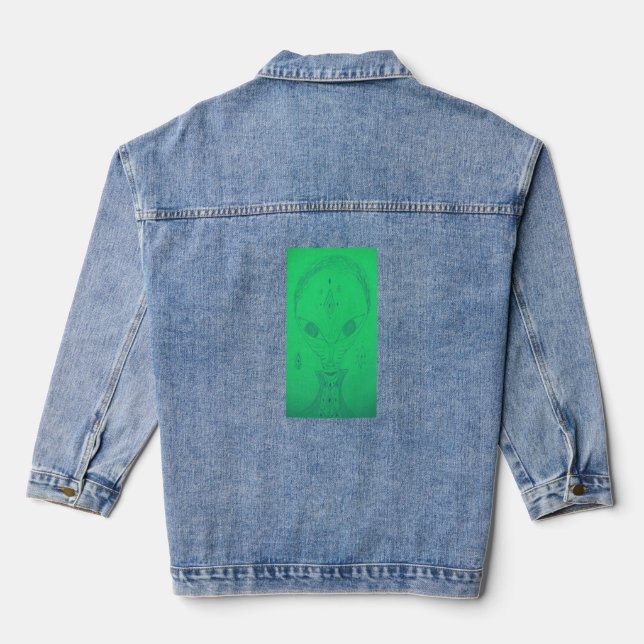 Veste En Jean Manti (Verso)