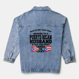 Veste En Jean mari marié à Porto Rico Porto Rico Puerto ri