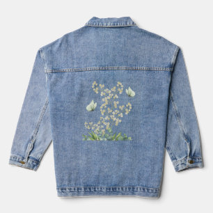 Veste En Jean Mariage botanique à l'eucalyptus et aux florales b