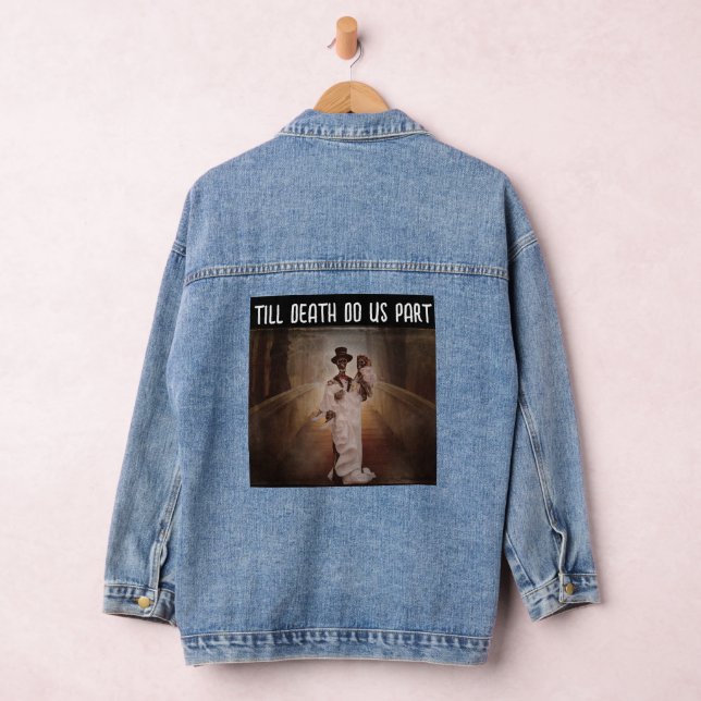 VESTE EN JEAN MARIAGE GOTHIQUE DENIM JEAN JACKET (Hangar)