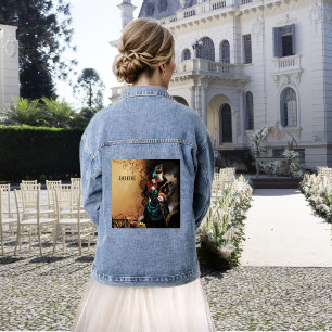 Veste En Jean Mariage Romantique Vintage Steampunk Victorien