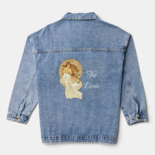 Veste En Jean Mariée Art Nouveau Mariage