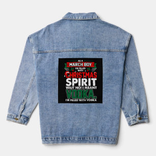 Veste En Jean Mars Garçon Noël Esprit