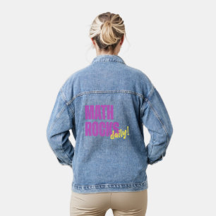 Veste En Jean Math Rocks Daily ! Cool