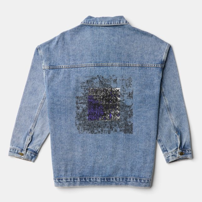 Veste En Jean Maze neurale (Verso)