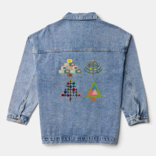 Veste En Jean MCM Xmas Trees