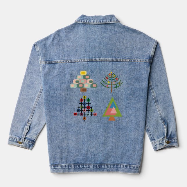 Veste En Jean MCM Xmas Trees (Verso)