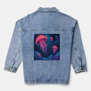 Veste En Jean Méduse néon cosmique
