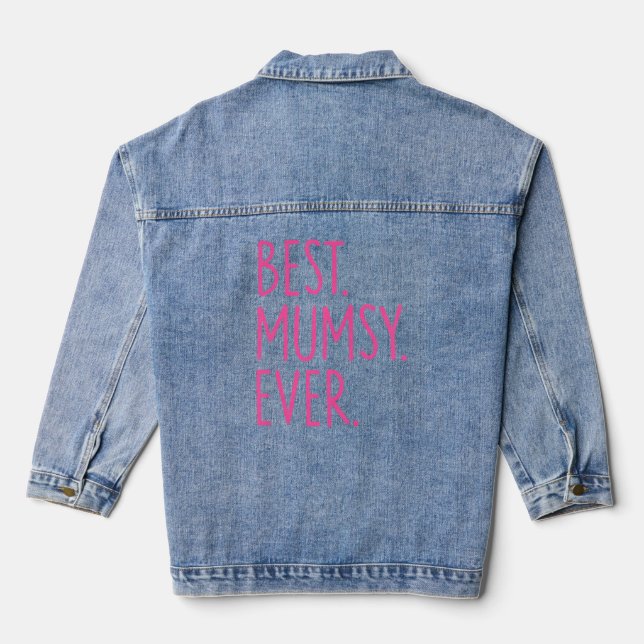 Veste En Jean Meilleur Rose Mumsy (Verso)