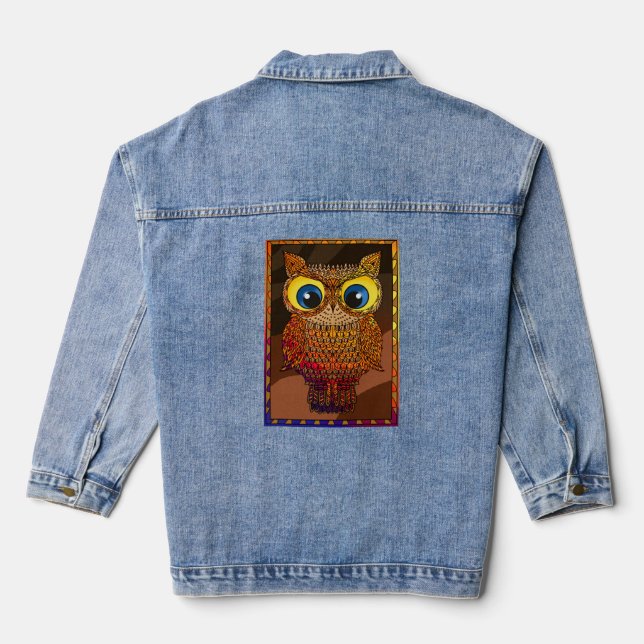 Veste En Jean Mendela Owl (Verso)