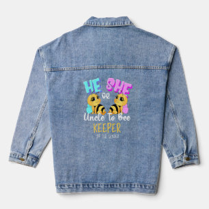 Veste En Jean Mens Lui Ou Son Oncle À Être Gardien Du Sexe R