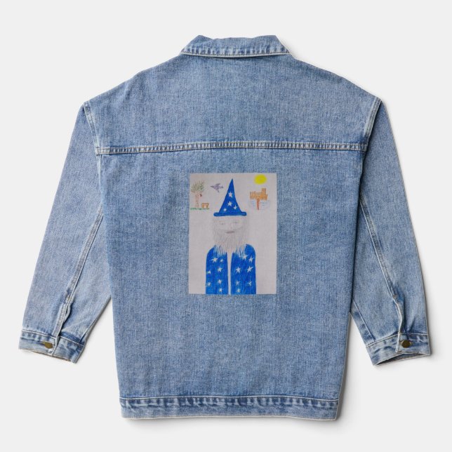 Veste En Jean Merlin (Verso)