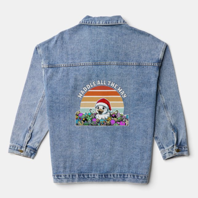 Veste En Jean Merry Christmas (Verso)