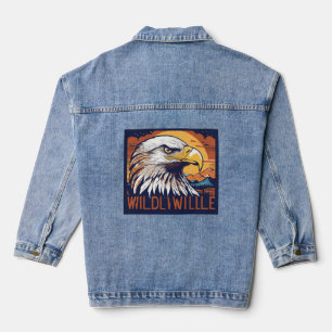 Veste En Jean Merveilles de la faune américaine