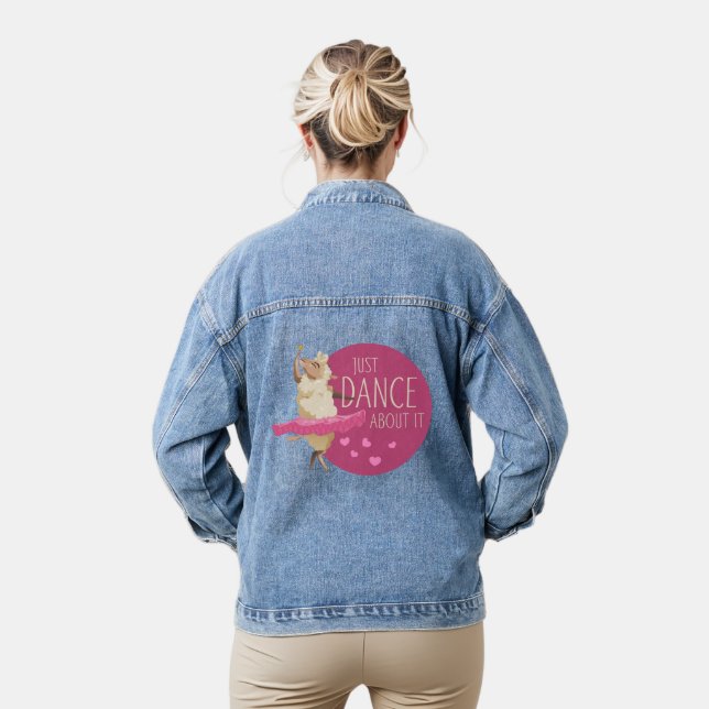 Veste En Jean Message Mouton Drôle - Il suffit de Danser 1 (Modèle)