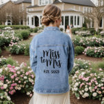 Veste En Jean Mlle à Mme Fête des mariées<br><div class="desc">Mlle à la veste de Fête des mariées Mme Denim</div>