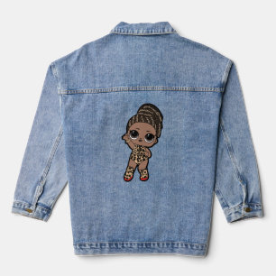Veste En Jean Mode enfantine adorable - Combinaison imprimée tig