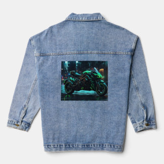 Veste en jean moderne pour femme au design élégant