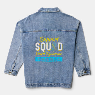Veste En Jean Mois de sensibilisation au syndrome de Down Équipe