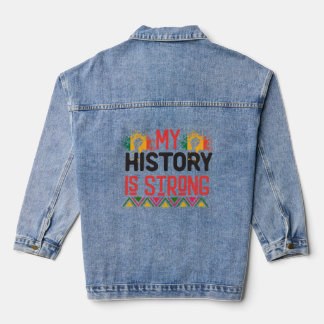 Veste En Jean Mon histoire est forte 2025