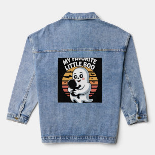 Veste En Jean Mon T-shirt Halloween préféré Little Boo