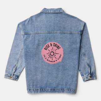 Veste En Jean Montez et brille, c'est le temps des femmes