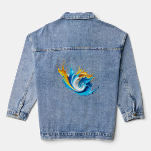 Veste En Jean Motifs cool, look frais : découvrez nos dames