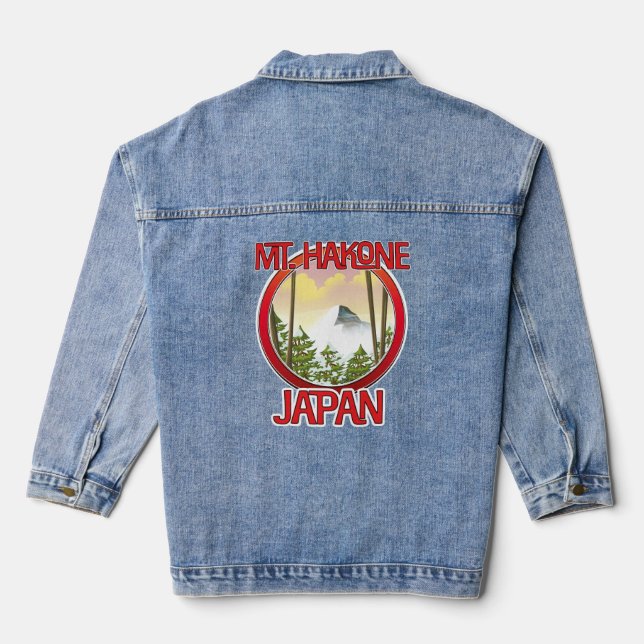 Veste En Jean Mt. Hakone Japon (Verso)