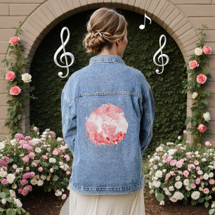 Veste En Jean Murmures écarlates