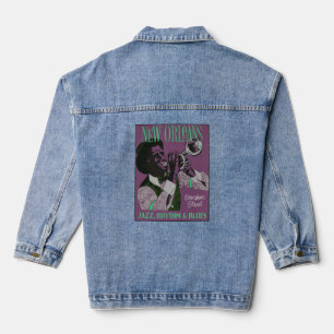 Veste En Jean Musique de la Nouvelle-Orléans