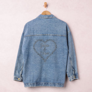 Veste En Jean Musique Lover boho musique assez chic