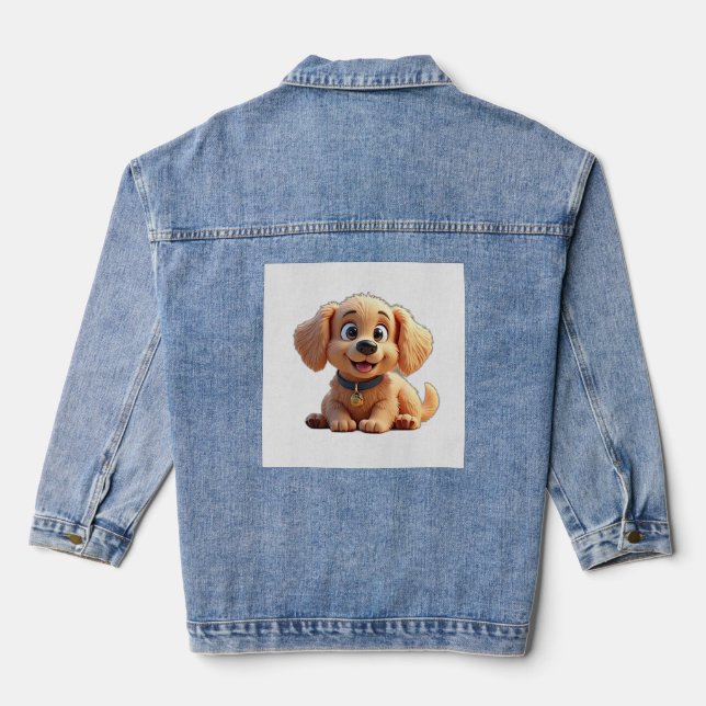 Veste En Jean My dog is my personality (Verso)