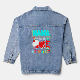 Veste En Jean Nana De L'Anniversaire Garçon Pêche Anniversaire