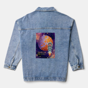 Veste En Jean Né des étoiles, astronaute