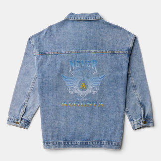Veste En Jean Ne sous-estimez jamais le pouvoir d'Augusta