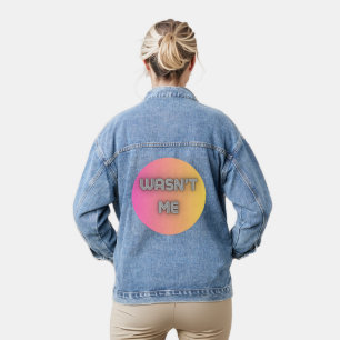 Veste En Jean n'était pas moi
