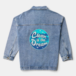 Veste En Jean Nettoyer Dream Beach Nettoyer Green Living Moto