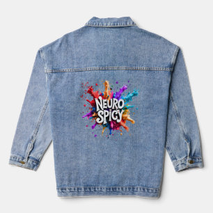 Veste En Jean NEUROSPICY neurodiversité autisme tda dyslexie