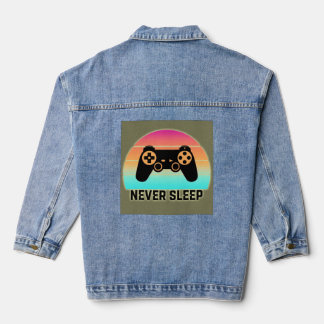 Veste En Jean Never Sleep