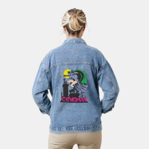 Veste En Jean Nom Catwoman & Pink