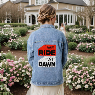 Veste En Jean Nous roulons à Dawn T-Shirt - Adventure Biker