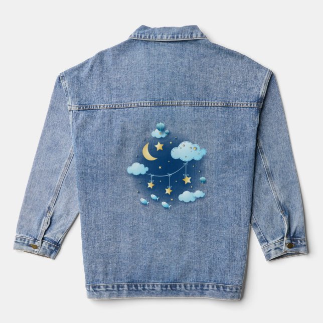 Veste En Jean Nuit des rêves (Verso)