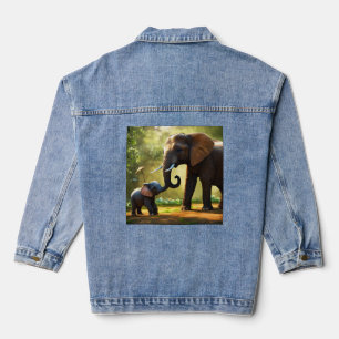Veste En Jean Nursery Magique de l'Éléphant – Jouet Heureux Réal