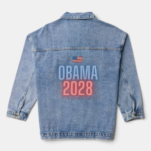 Veste En Jean Obama 2028 - Un Avenir Dans Lequel Nous Croyons