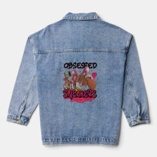 Veste En Jean Obsédée par les Baskets