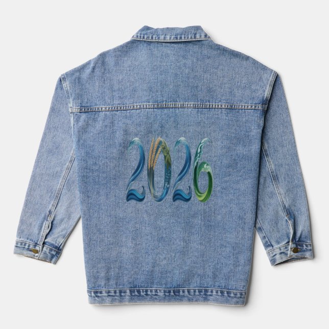 Veste En Jean Ocean Resilience 2026 (Verso)