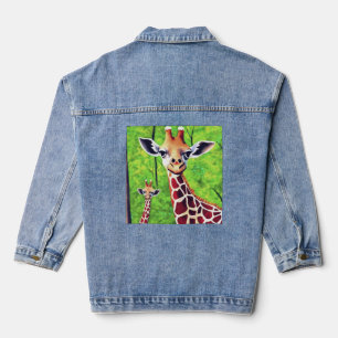 Veste En Jean œil de girafe