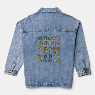 Veste En Jean Oiseaux & petits oiseaux